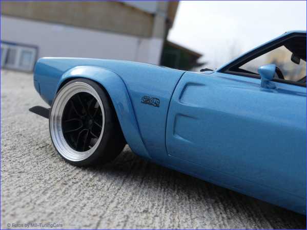 1:18 Dogde Super Charger Concept 2018 - Blue Edition -